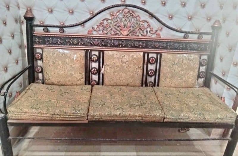 Iron Sofa Set 5 seater 03240460487 2