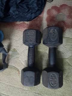 iron dumbbell