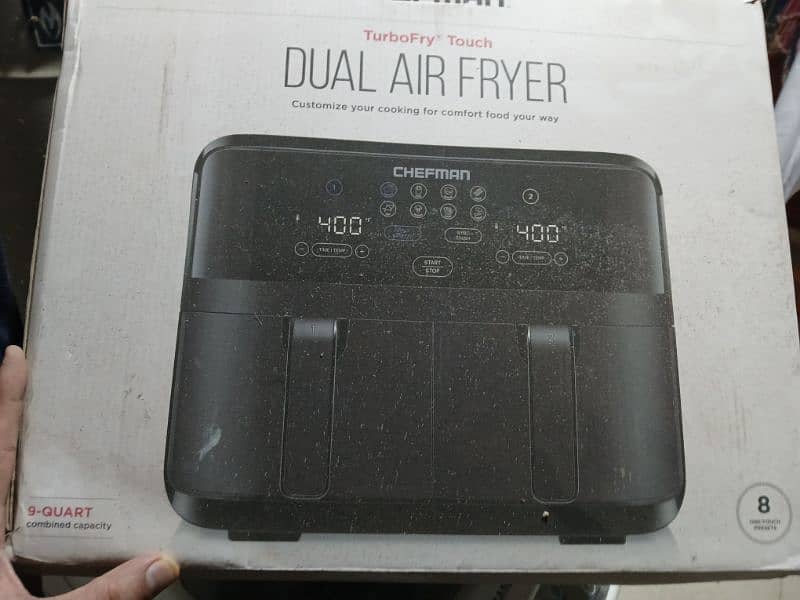 chefman dual airfryer original USA 3