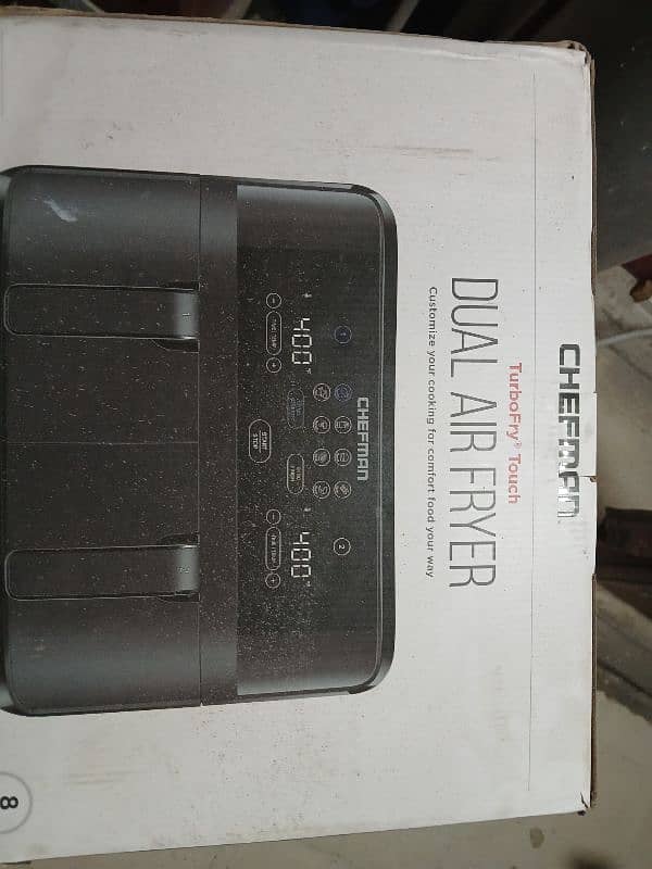 chefman dual airfryer original USA 4