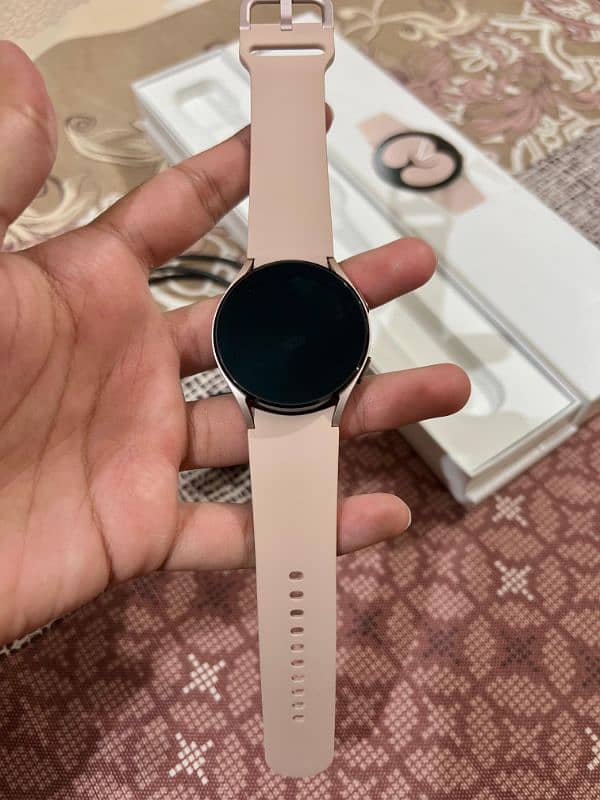 Samsung Galaxy Watch 4 (Market price:40,000)Rare pink colour for girls 1