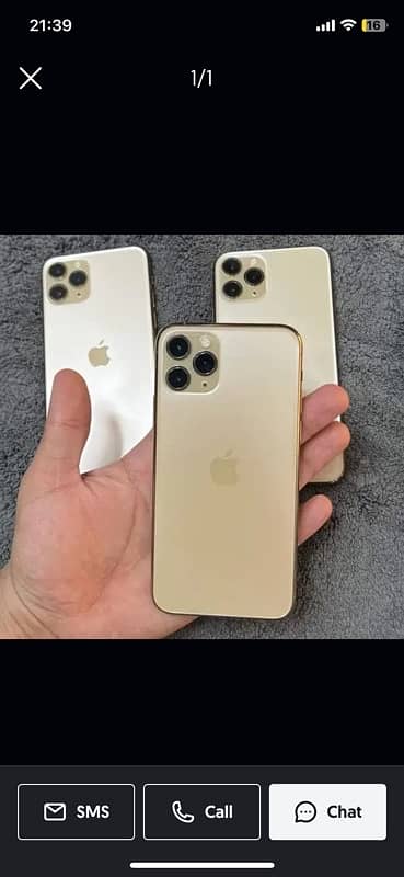 iPhone 11 Pro jv 64 gb full un touch condition 89 battery 0