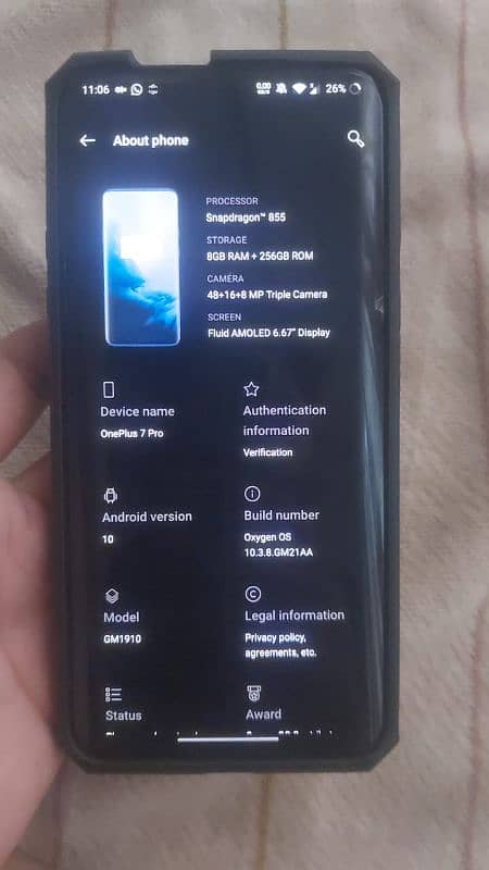 OnePlus 7pro 256gb 1