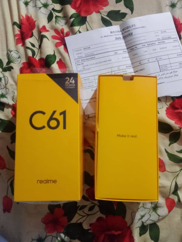 realme c61 6gb 128gb open box full warranty 1