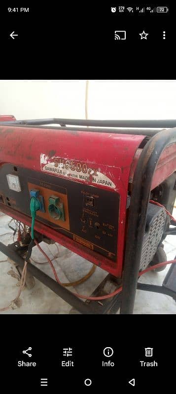 Elemax Generator 5.6 KVA 3