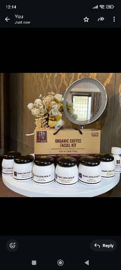 coffee facial kit