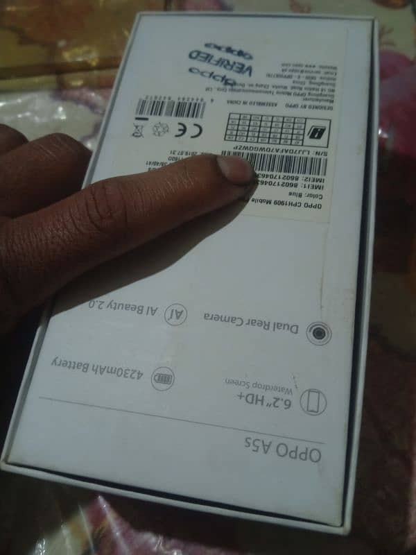 oppo a5s 3gp 32gp box Sath hai 3