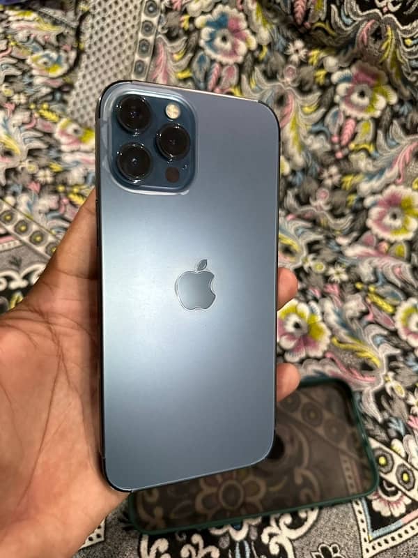 IPHONE 12 PRO MAX 256 GB hn 84%  BATTERY HN FACTORY UNLOCK HN WITH BOX 3