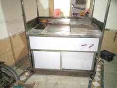 Outdoor Cooking and Serving Unit