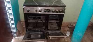 gas stove with micro wave