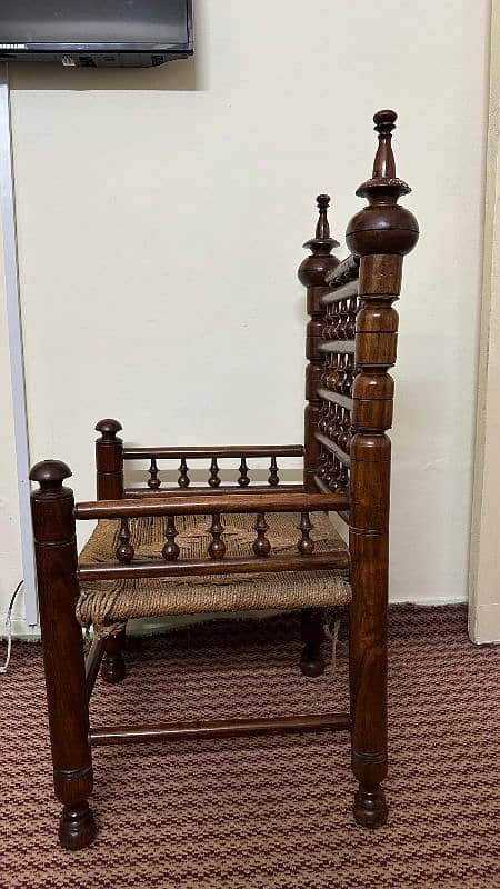 original Talli wooden chairs pair of 2 2