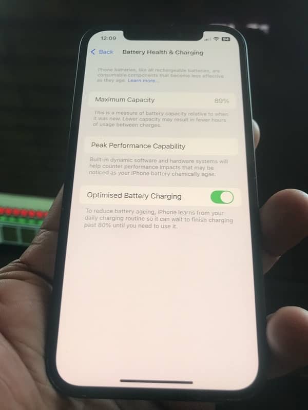 iPhone 12-128GB-PTA APPROVED-89% Battery Health 13