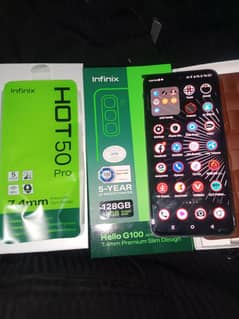 infinix hot 50 pro 8GB RAM 128 ROM