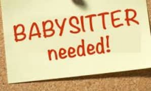 Need A baby sitter. Kindly text here You will be contacted