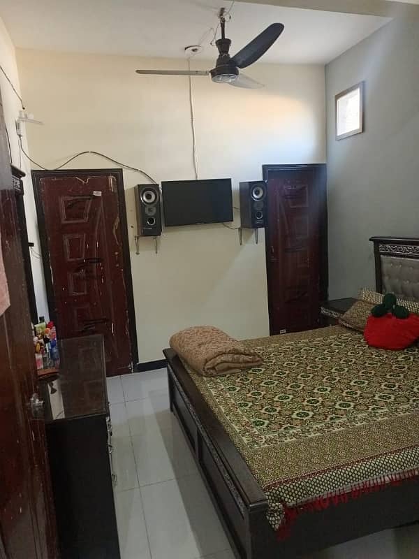 Leased 2 Bed DD Ground Floor Portion For Sale In Alghaffar Nagori Society Malir Near Gohar Green City 3