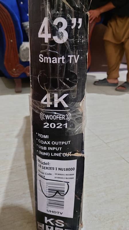 Haier led 43 inch  full new pin pack New model full Android 1