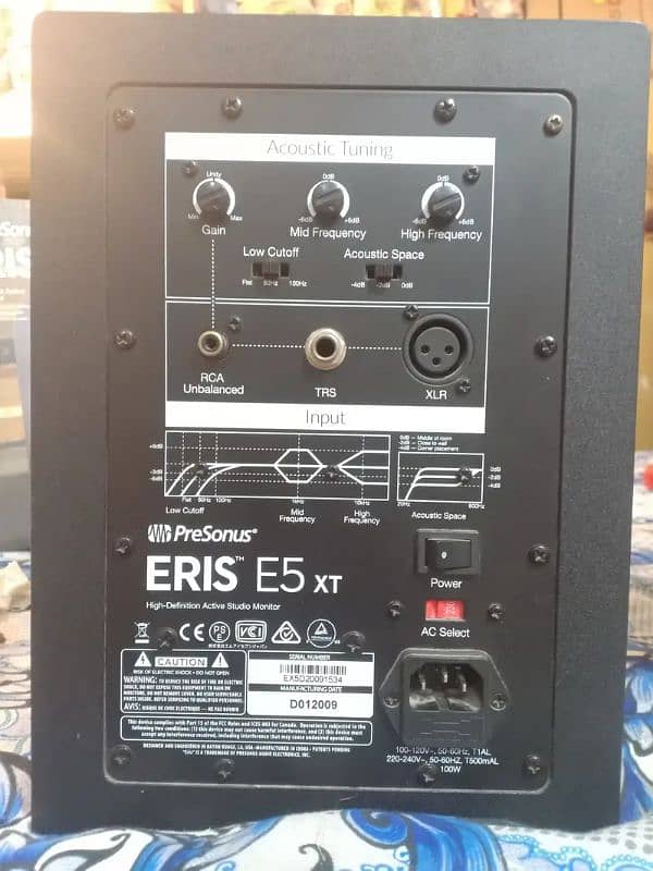 Studio Monitors PreSonus Eris E5 XT  (Pair) 3