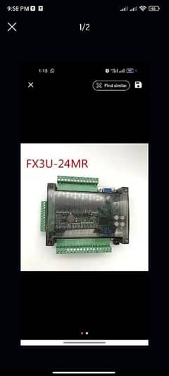 Mitsubishi China plc Fx3u with built-in 6AD.