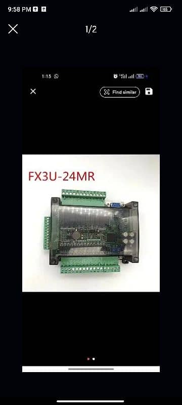 Mitsubishi China plc Fx3u with built-in 6AD. 0