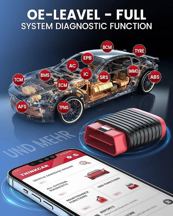 Universal ThinkCar OBDII Scanner Lifetime Update 03020062817 1