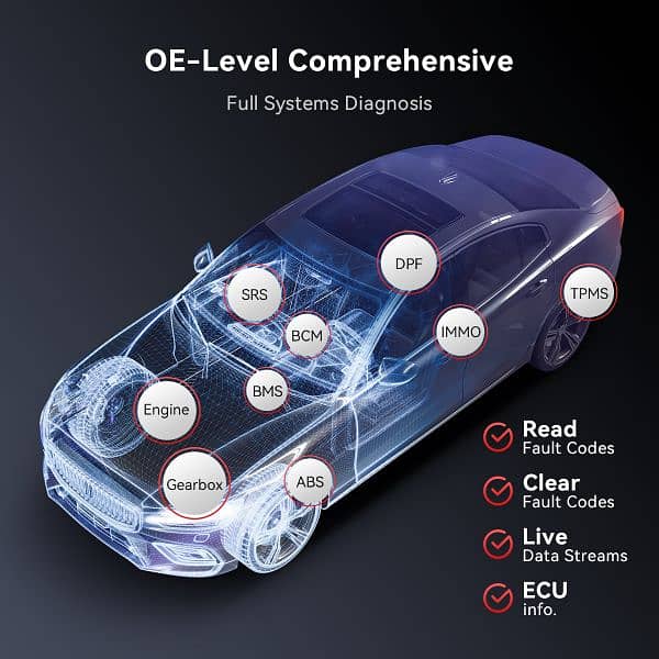 Universal ThinkCar OBDII Scanner Lifetime Update 03020062817 5