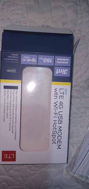 LTE 4G  USB MODEM with WI-FI Hotspot 2