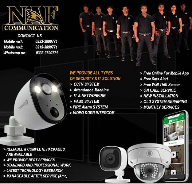 ALL TYAPE OF CCTV AND SECURITY CAMERA  SOLUTION 1