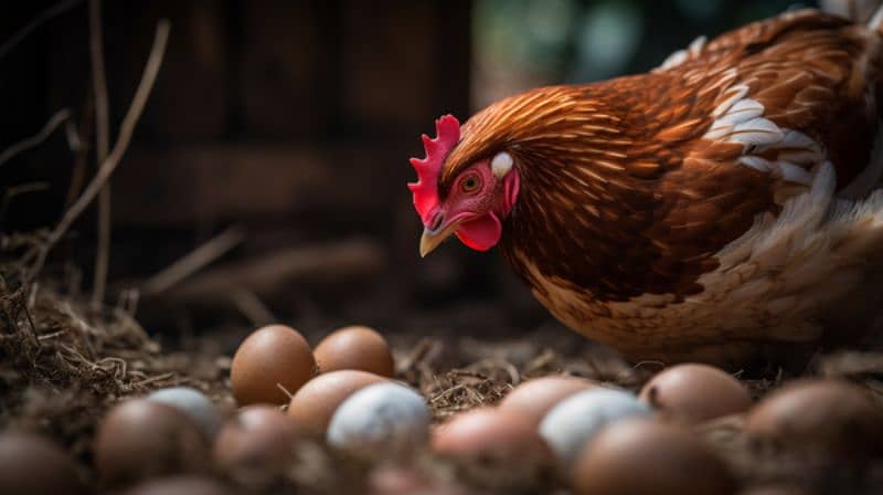 Fresh Table Organic Brown Eggs 50g to 75g plus 1