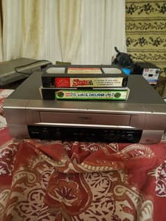 PHILIPS VCR IMPORTED MADE IN JAPAN WITH CABLE WIRE