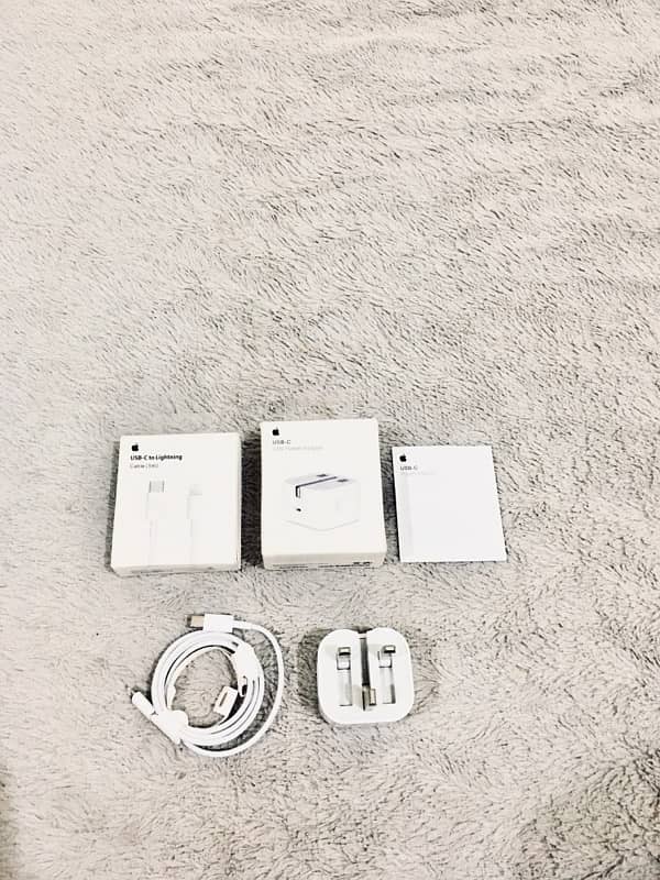 original new iPhone charger with box 0