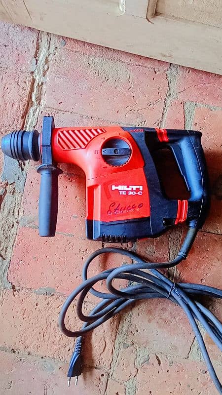 Hilti Te 30 C with bits 0