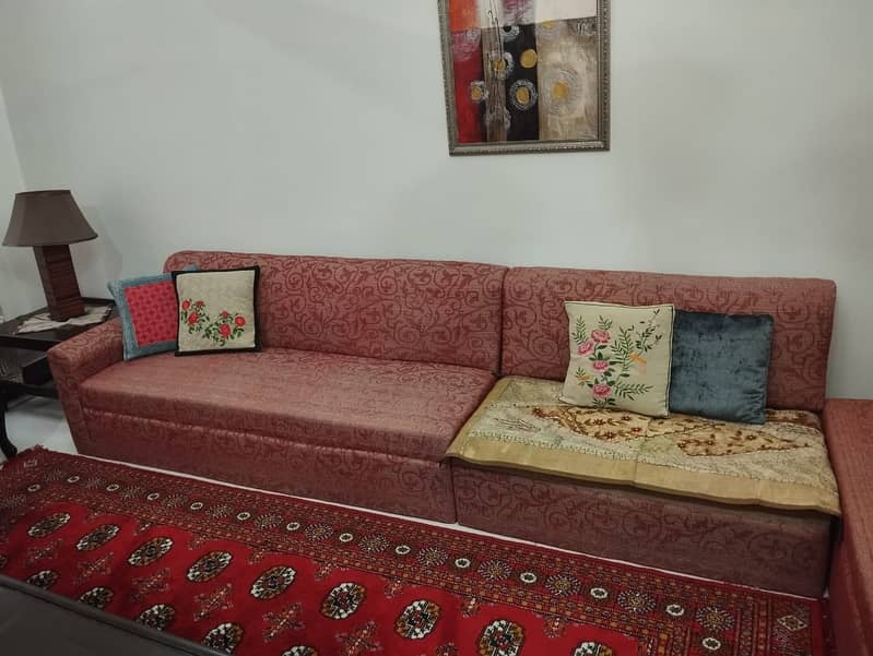 L shaped sofa 7-8 seater 3