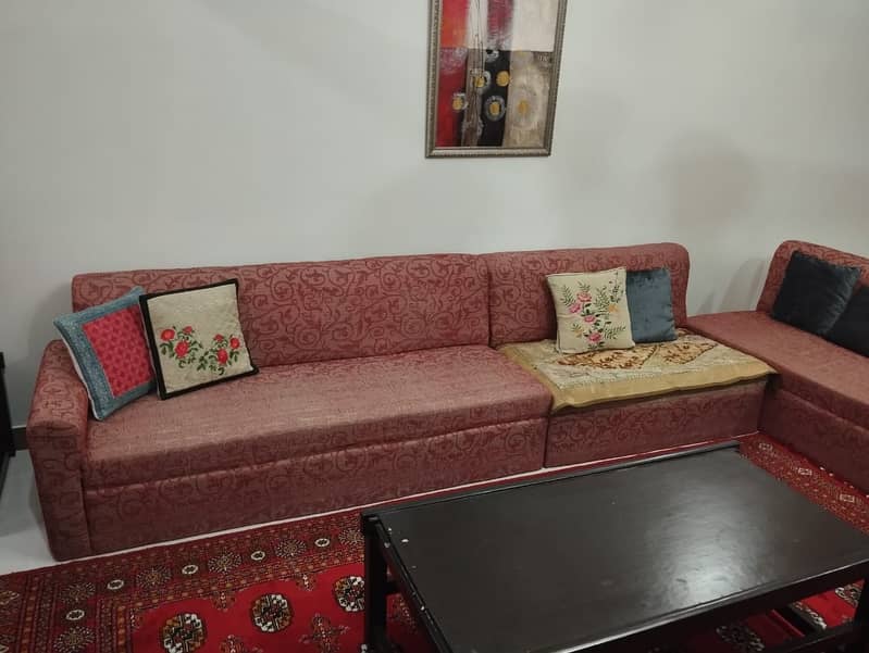 L shaped sofa 7-8 seater 5