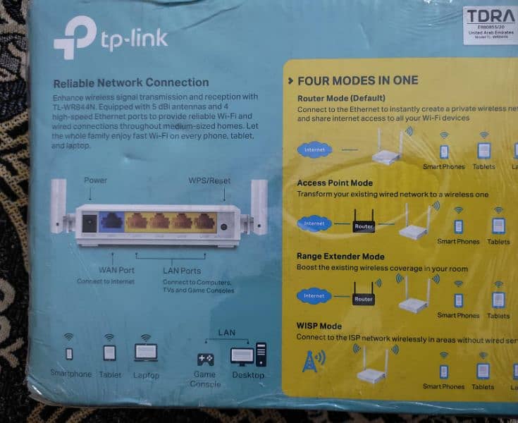 TP link router TL-WR844n 1