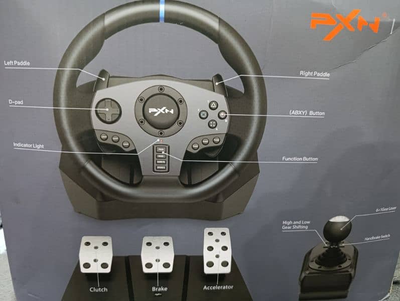 PXN V9 steering wheel 0