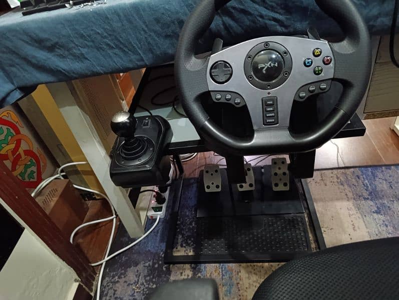 PXN V9 steering wheel 1