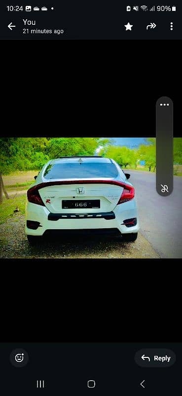 Honda Civic Prosmetic 2018 1