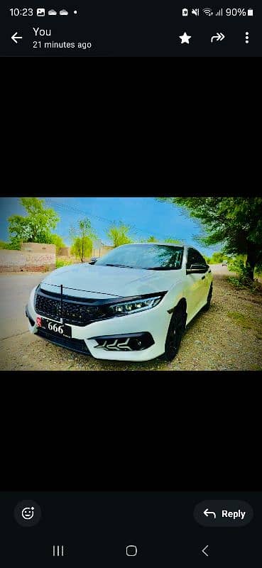 Honda Civic Prosmetic 2018 3