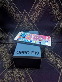 oppo F19 6+6 128gb one hand use no open no raipar with box only