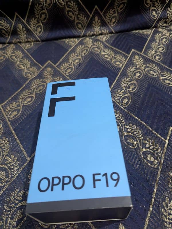 oppo F19 6+6 128gb one hand use no open no raipar with box only 1