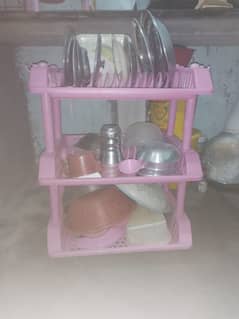 Plastic Rack for kitchen.