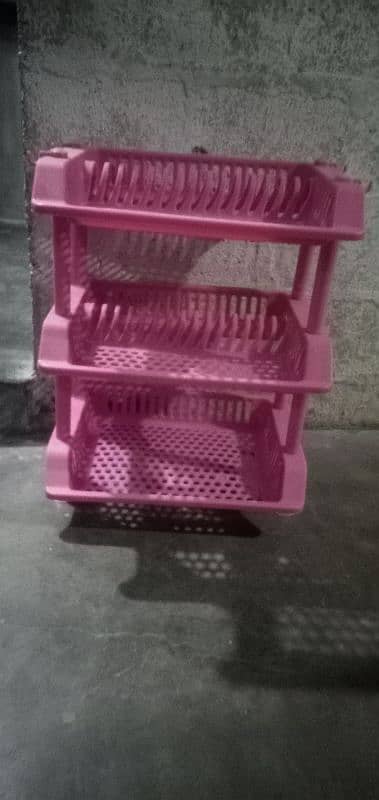 Plastic Rack for kitchen. 3