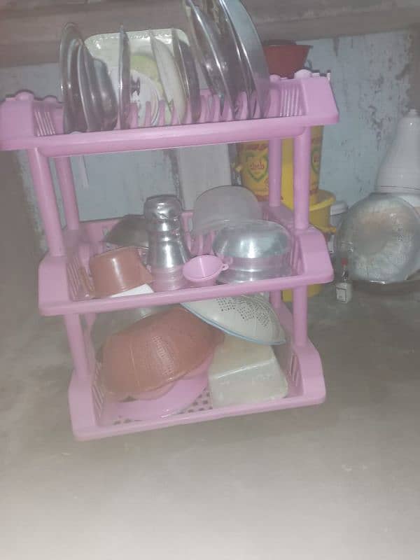 Plastic Rack for kitchen. 5