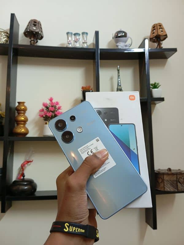 Redmi note 13 8/256 ice blue Read add 6