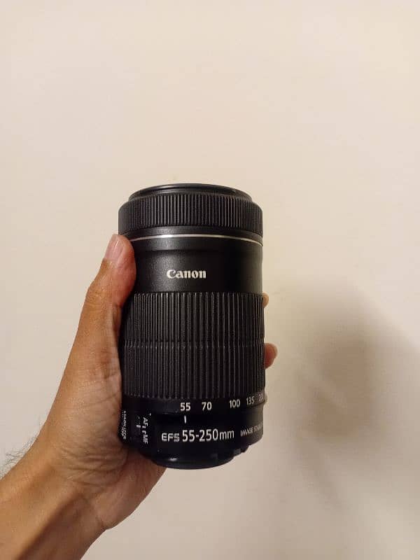 canon 55-250mm like new 3