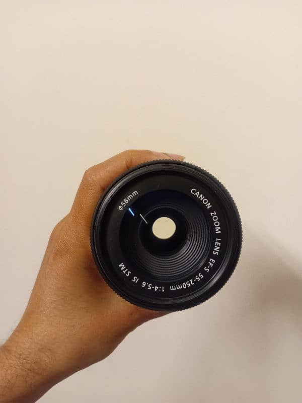 canon 55-250mm like new 5