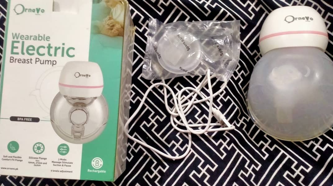 Ornavo's Wearable Breast Pump for Sale 0