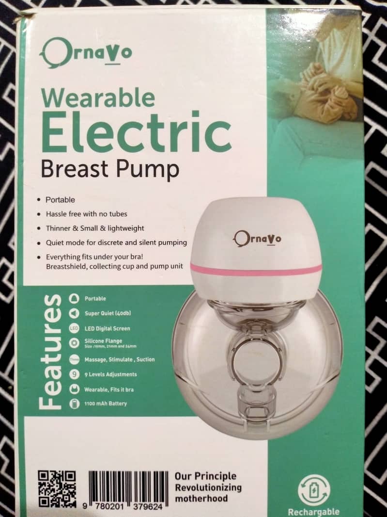 Ornavo's Wearable Breast Pump for Sale 1