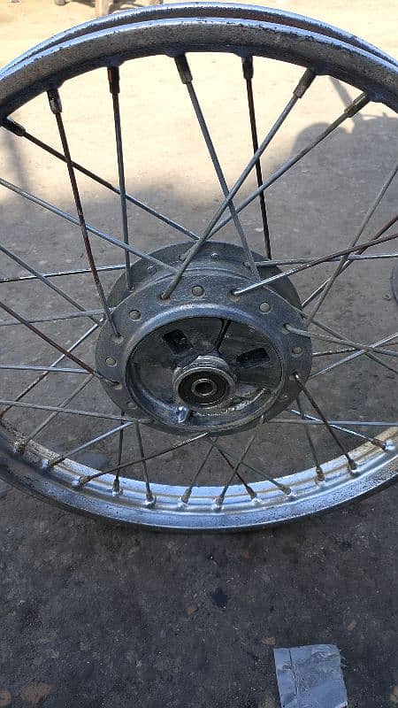 second hand Complete wheel CD 70CC 4