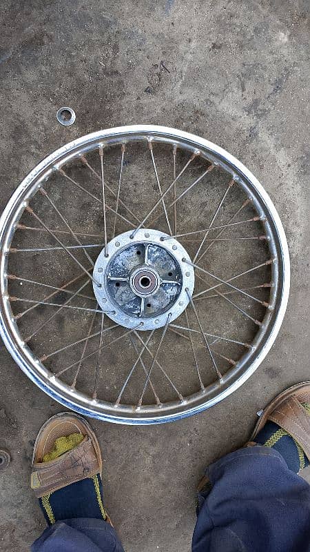 second hand Complete wheel CD 70CC 5